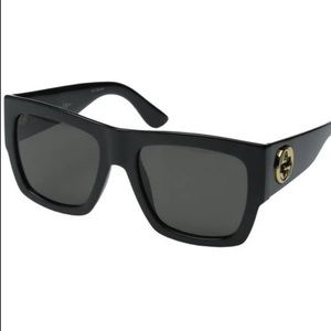 Gucci Black Square Sunglasses
